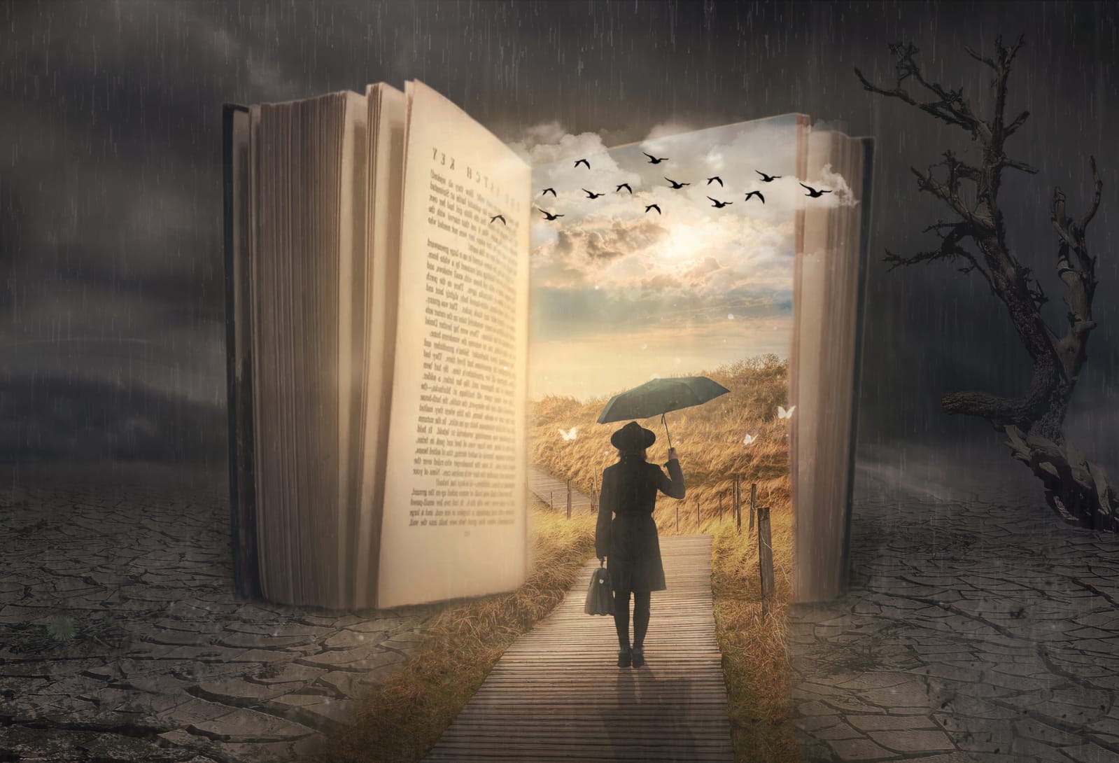 From the rain to the sun